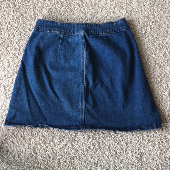 Dark denim skirt - Picture 2 of 2